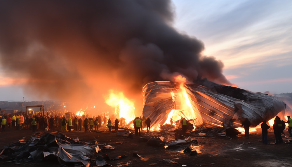 SpaceX Starship test flight ends in a fiery crash, again
